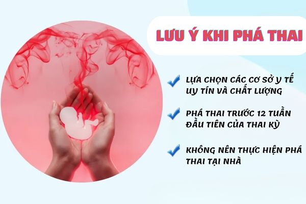 Những lưu ý cần nắm trước khi quyết định phá thai