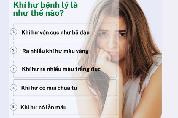 Đặc điểm của khí hư bệnh lý