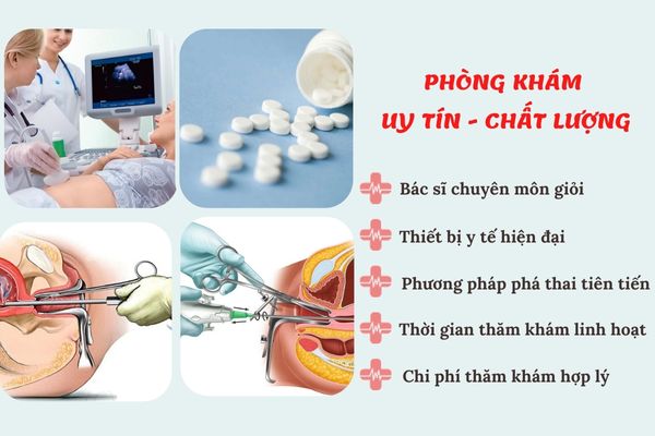 Địa chỉ đình chỉ thai uy tín, chất lượng