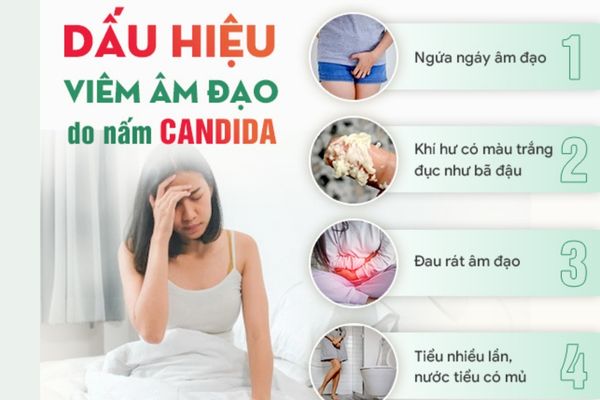 Nhiễm nấm âm đạo khiến quan hệ khô rát, khó chịu